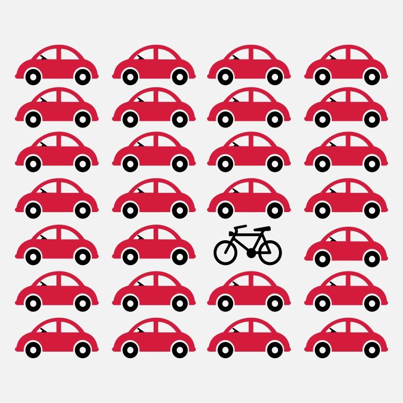 Fahrrad statt Auto