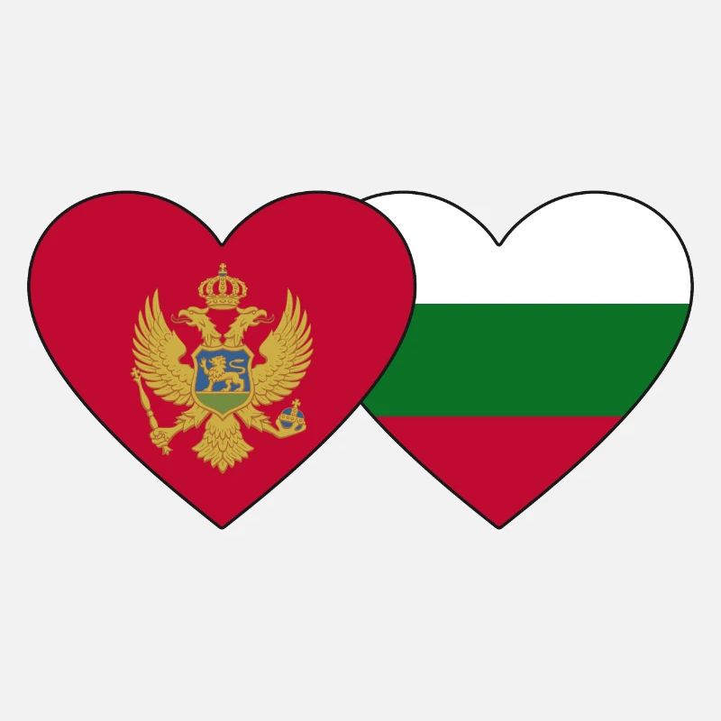 Monténégro Drapeau de la Bulgarie