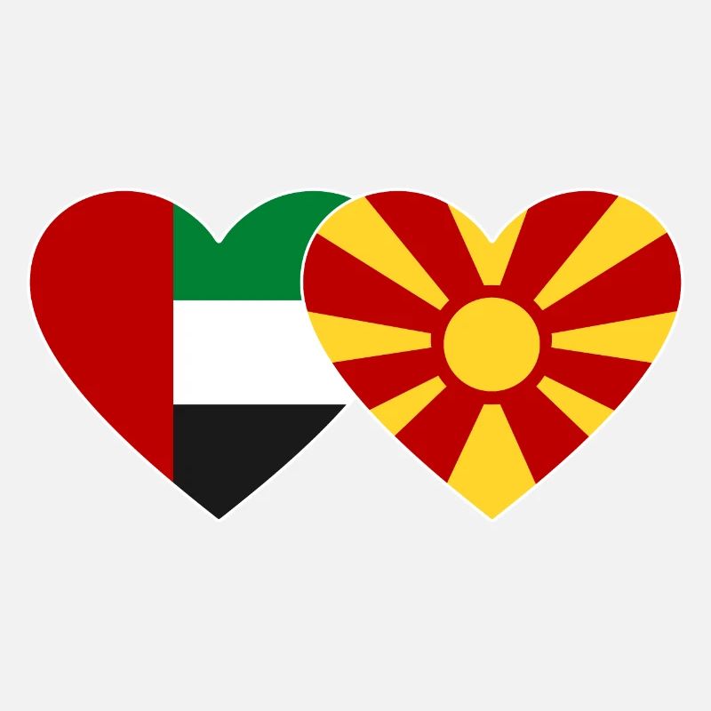 Émirats arabes unis Drapeau de la Macédoine