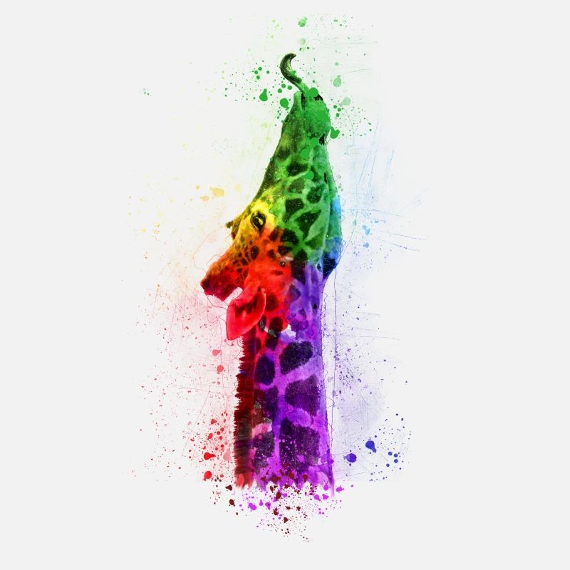 Multicolour Giraffe