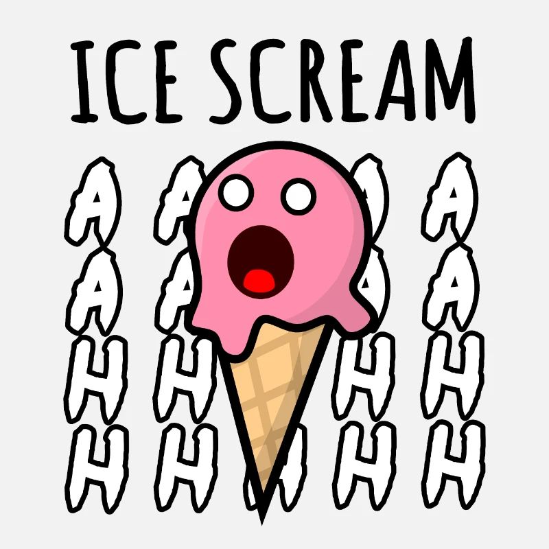 Ice Scream, jeu de mots à crème glacée amusant