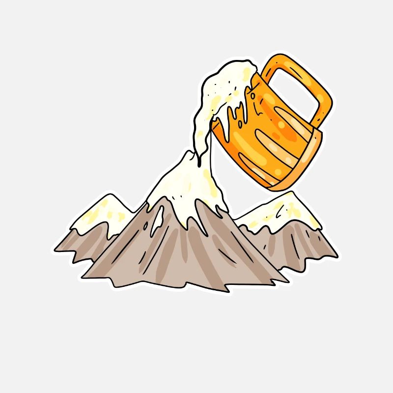 Berge und Bier
