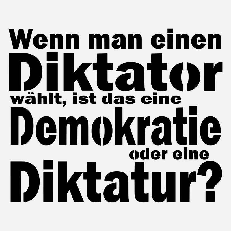 Diktatur oder Demokratie - eine Wahl?