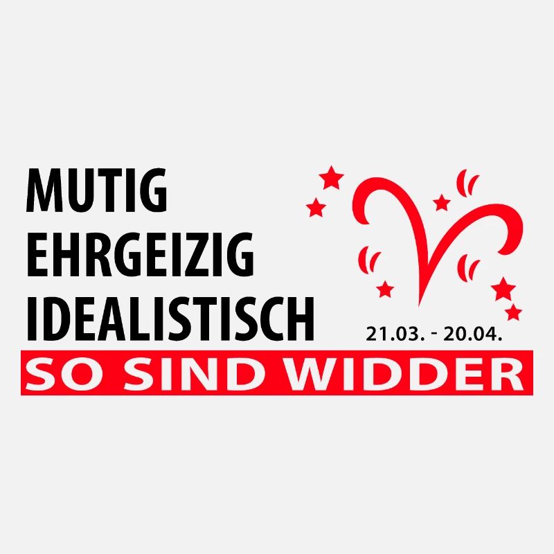 Sternzeichen Widder - Eigenschaften