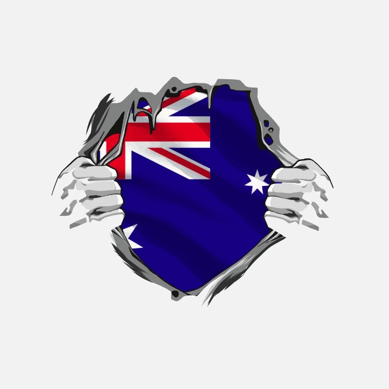 Le drapeau australien dévoile sa fierté