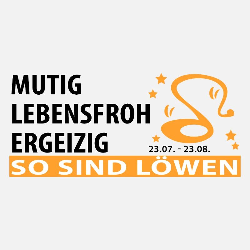 Sternzeichen Löwe - Eigenschaften