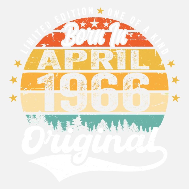 April 1966 Birthday Gift April 1966 Vintage