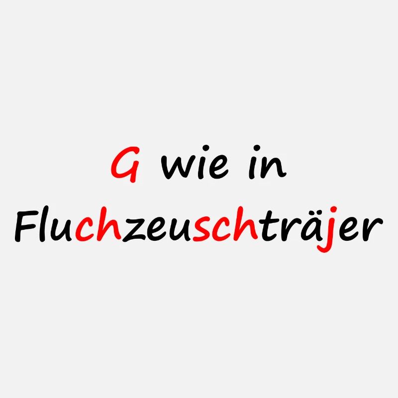 Fluchzeuschträjer Spruch / Dialekt / Kölsch