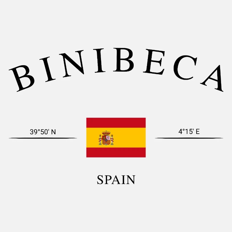 Binibeca Spain Coordinates Travel Vacation Souvenir