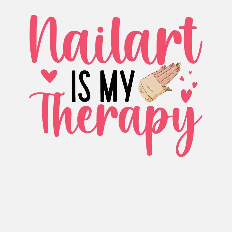 Nail art is my therapy nail technician