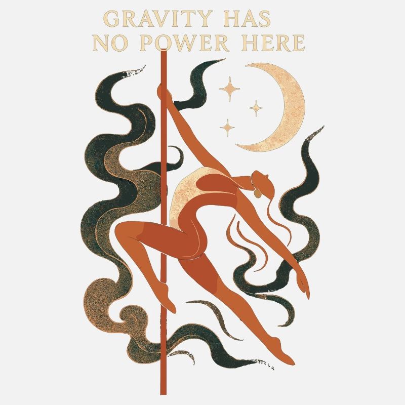 Floating Pole Dance Woman – Gravity has no power