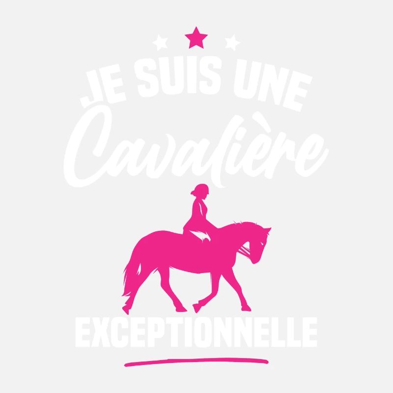 Je suis une cavalière exceptionnelle