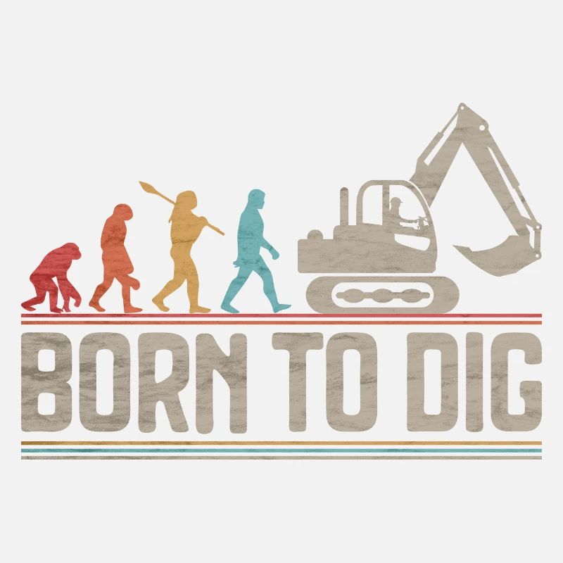 Né pour dig Evolution Excavator Excavator
