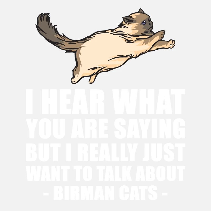 Birman Katze nettes Geschenk