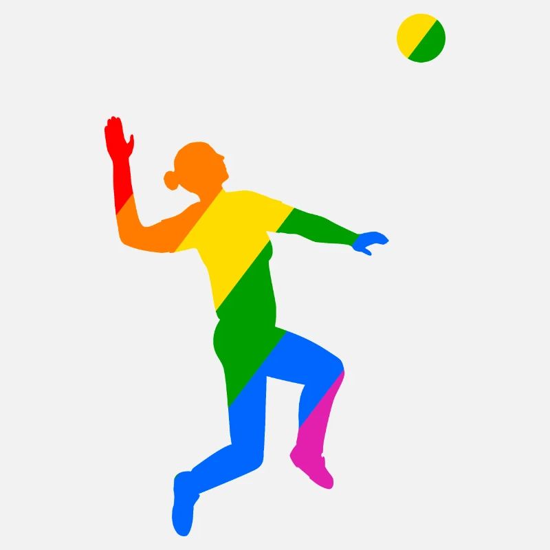 Rainbow Jump in Volleyball