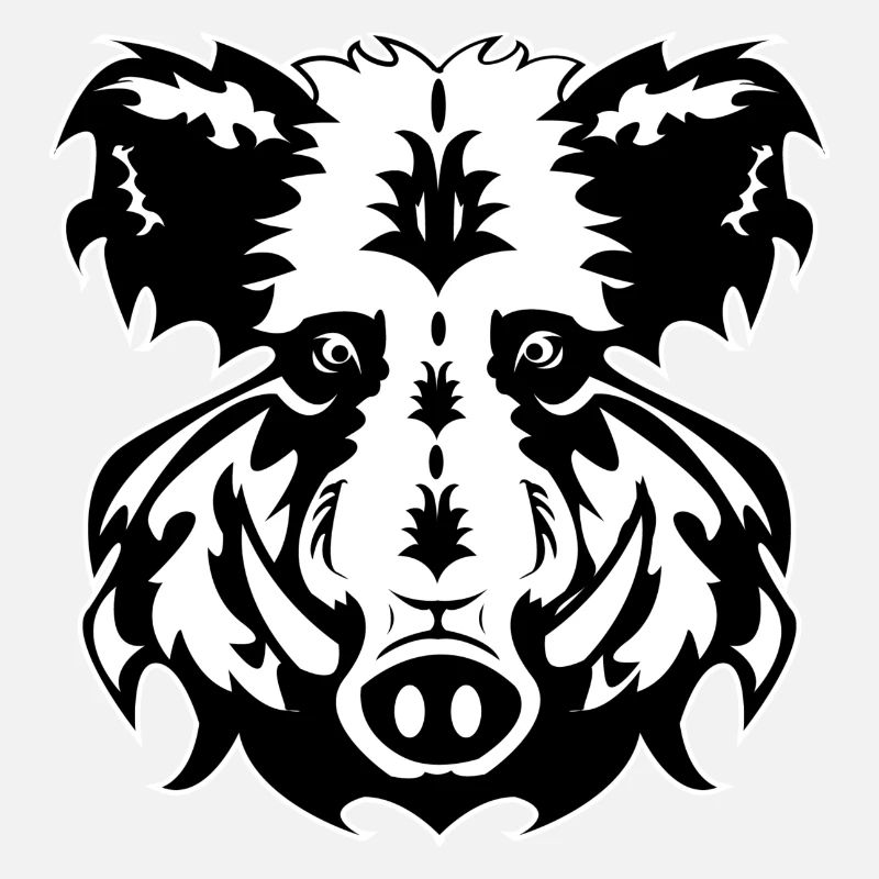Wildschwein Wildschweine Keiler Eber Design