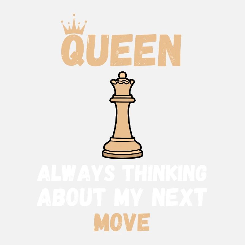 Schach Spruch Geschenk Schachmatt Queens Gambit