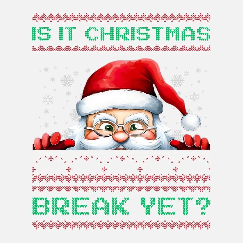C’est déjà les vacances de Noël ? Père Noël professeur