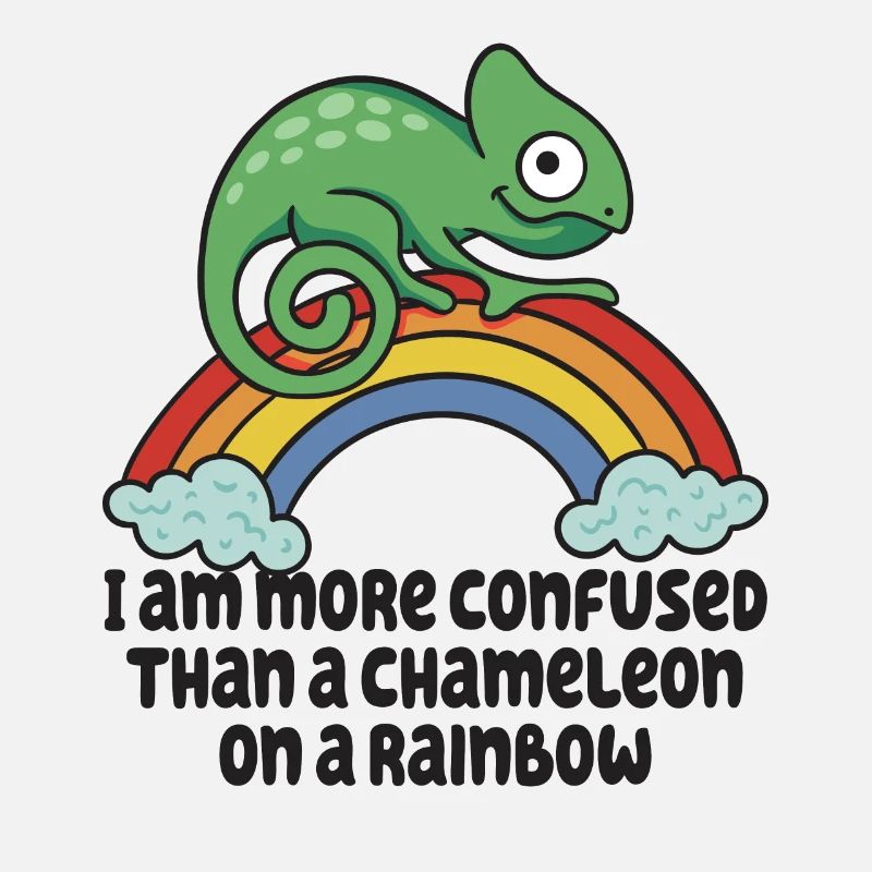Ich Bin Verwirrter Als Ein Chamäleon