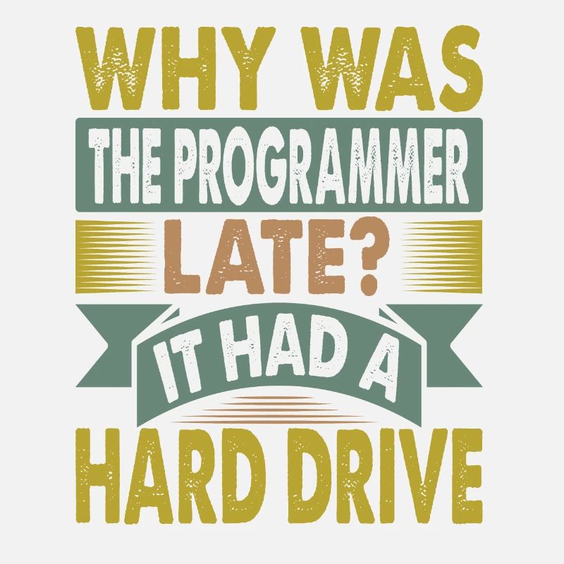 Why Was The Programmer Late? Lustige Papa-Witze