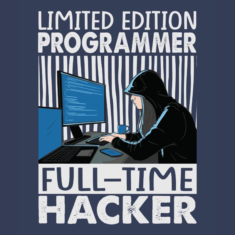 Programmeur en édition limitée Hacker à temps plein - Funn