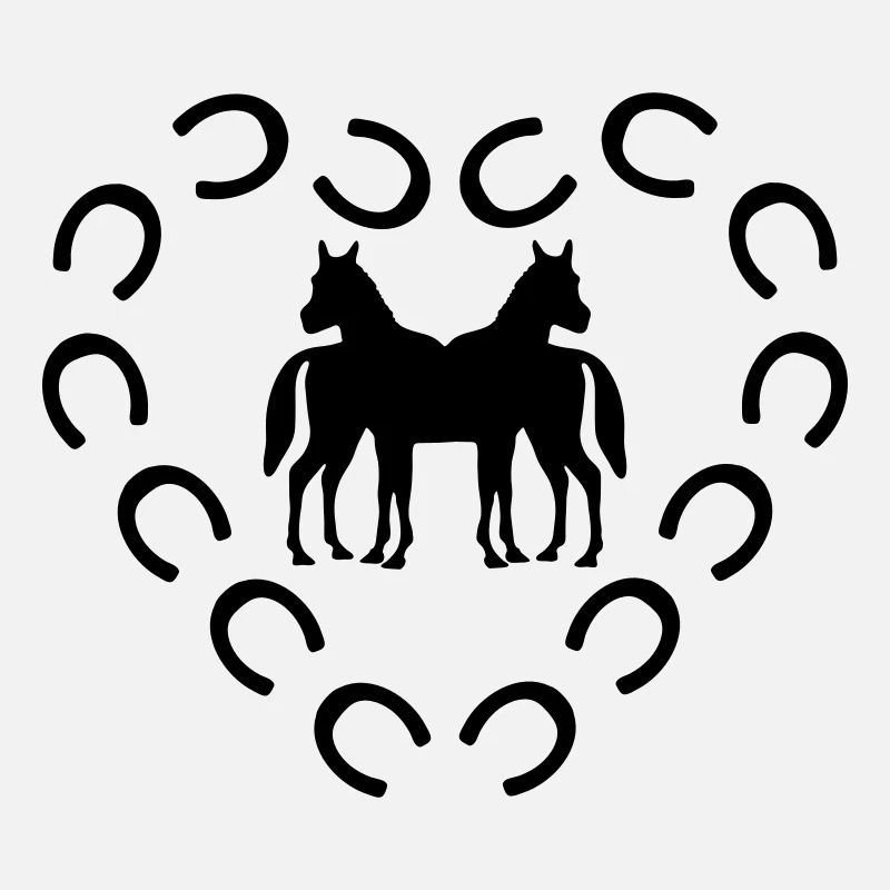 hufeisen pferd,herz