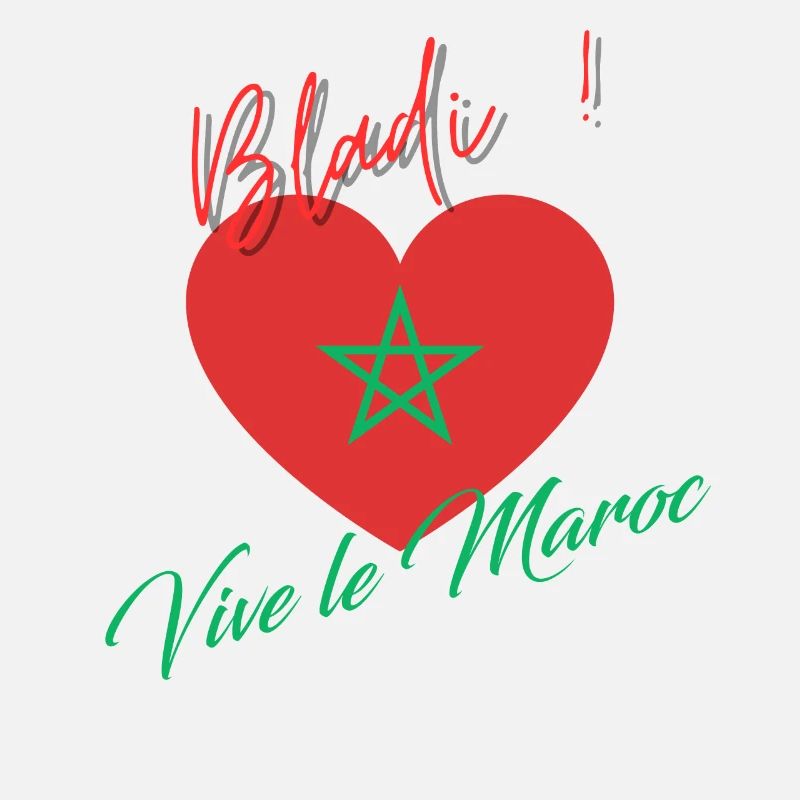 Vive le Maroc, Bladi, Drapeau Marocain