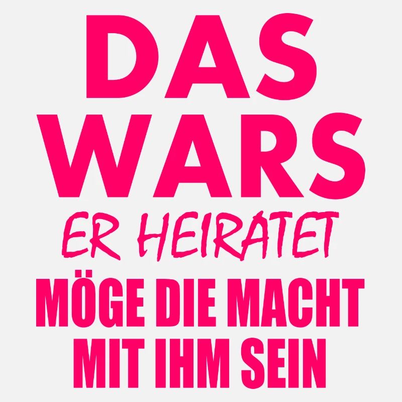 Das wars er heiratet