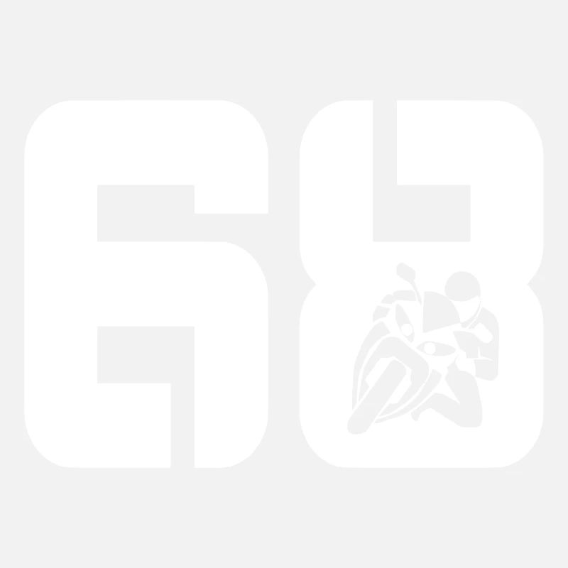 68 Motorrad Biker