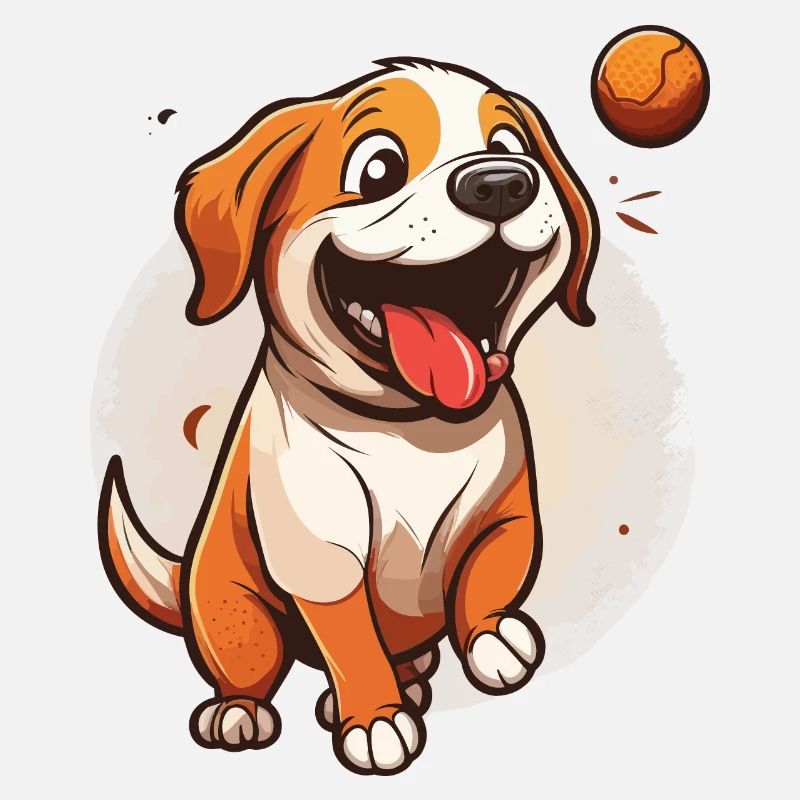 Le chiot espiègle