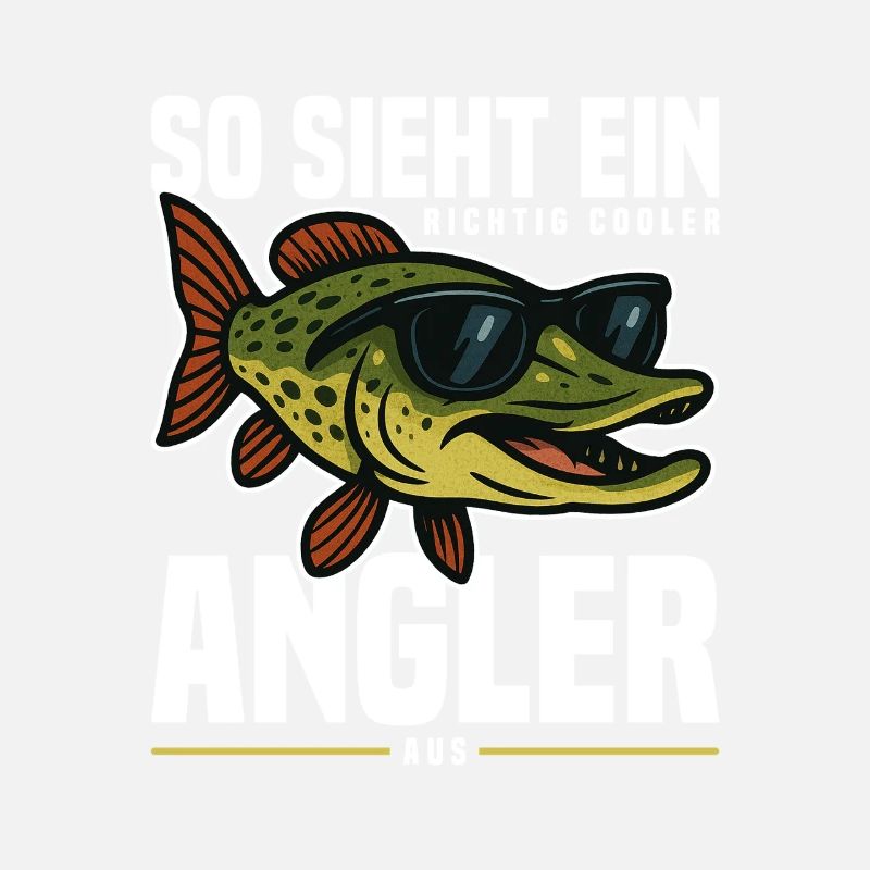 So Sieht Ein Richtig Cooler Angler Aus