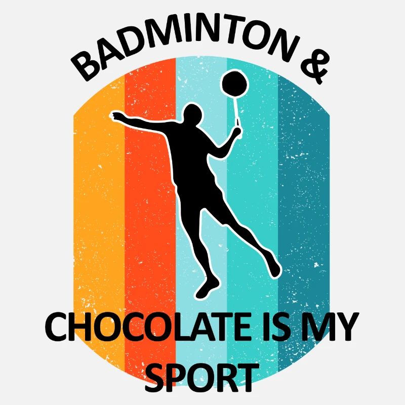 Badminton Badminton Badminton Player Chocolat