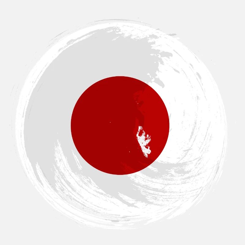 Drapeau du Japon utilisé Look Nihon Drapeau japonais