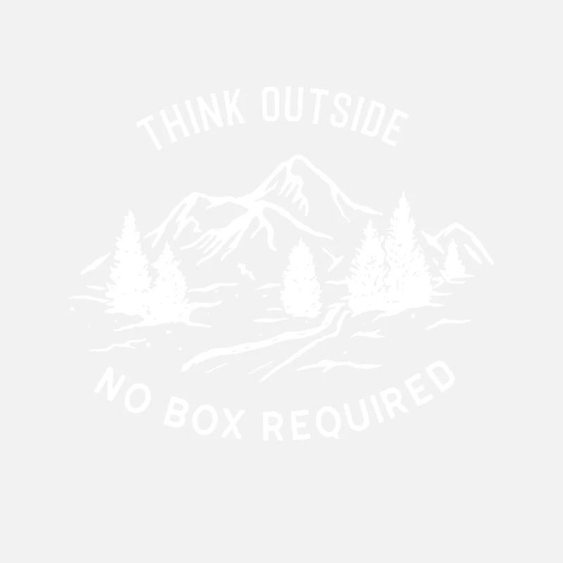 Nature Camping Mountains, Think Outside No box