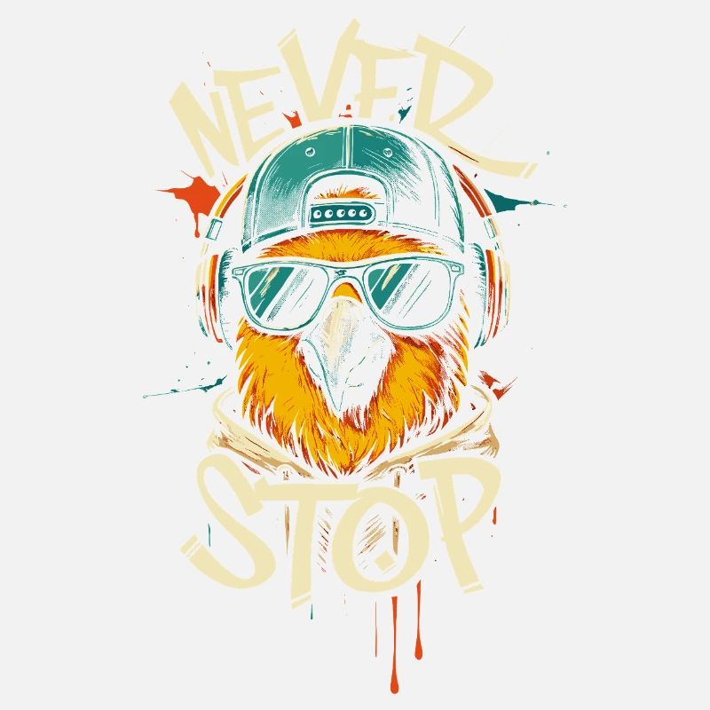 Illustration de perroquet cool