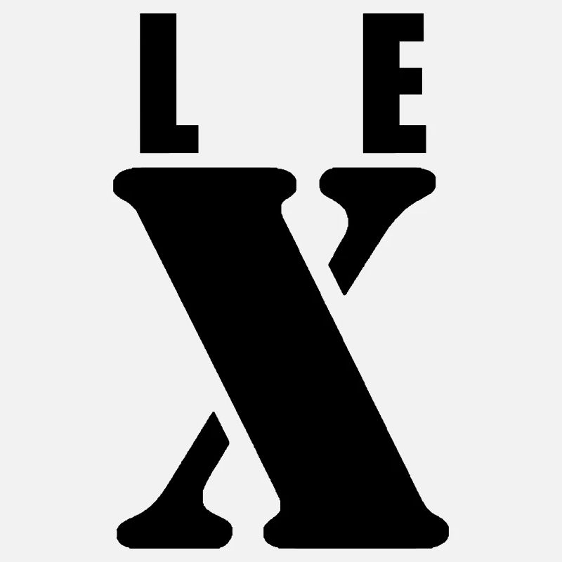 Lex – First Name Design | Minimal Typography