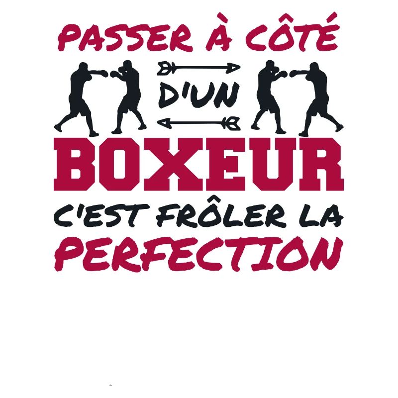 Perfektion Boxer Humor Boxer Mann