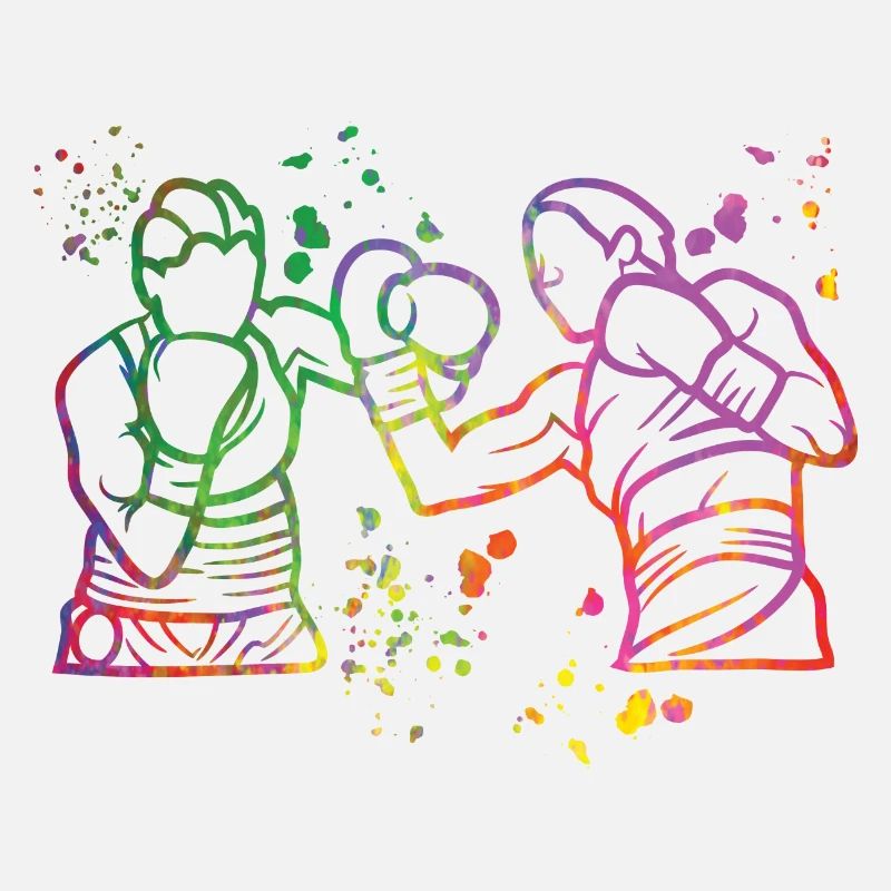 Boxing Fighter Enfants Boxer de match de boxe