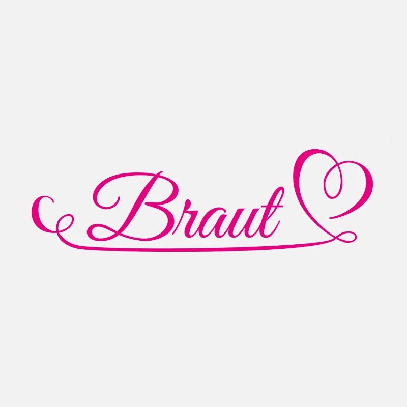 Braut mit geschwungenem Herz