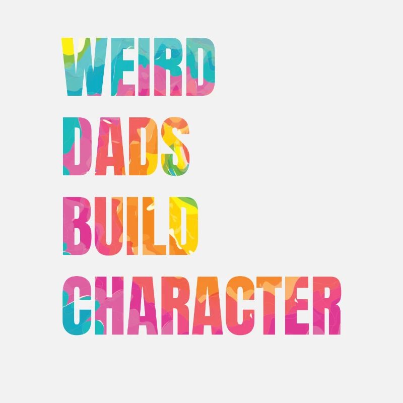 Weird Dads Make Up Character Funny Dad