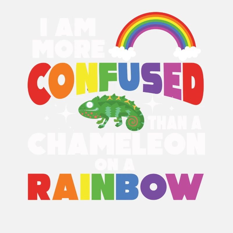 Je suis plus confus qu’un caméléon