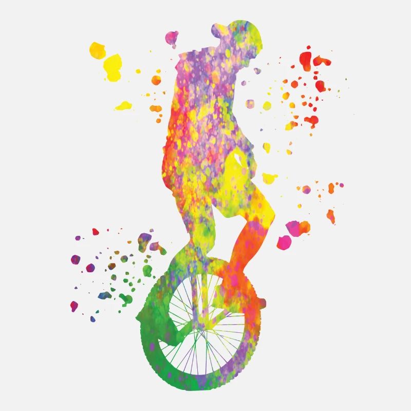 Einradfahrer Einradfahren Einrad