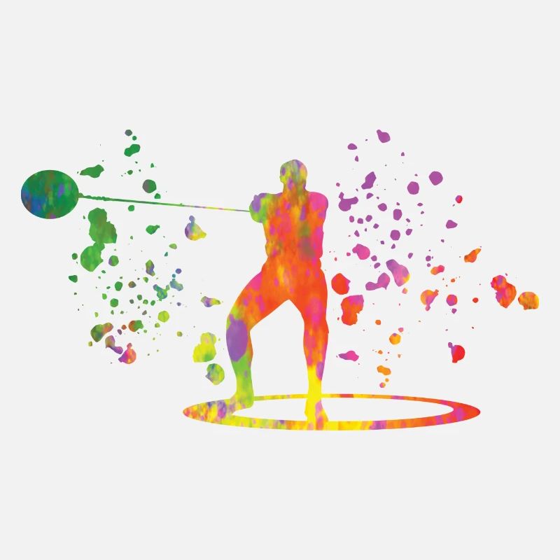 Hammer Thrower Colorsplash Hammer Throw
