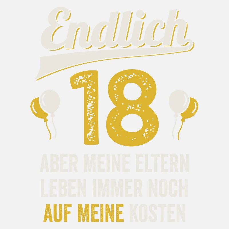 Endlich 18. Geburtstag Geburtstagsgeschenk