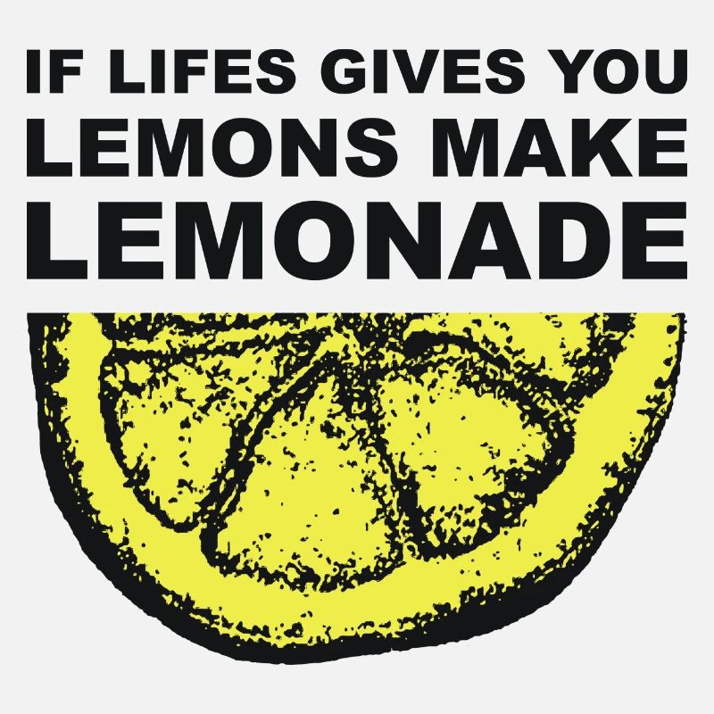 Lemon Lemonade Quote Graphic