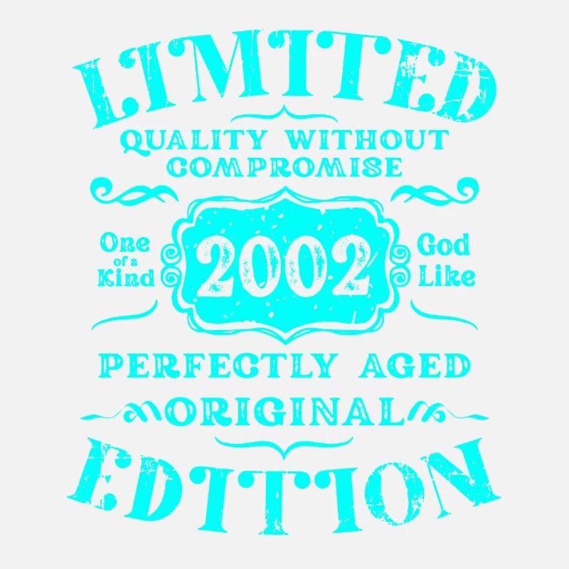 Birthday 2002 Limited Edition Gift Used Cool