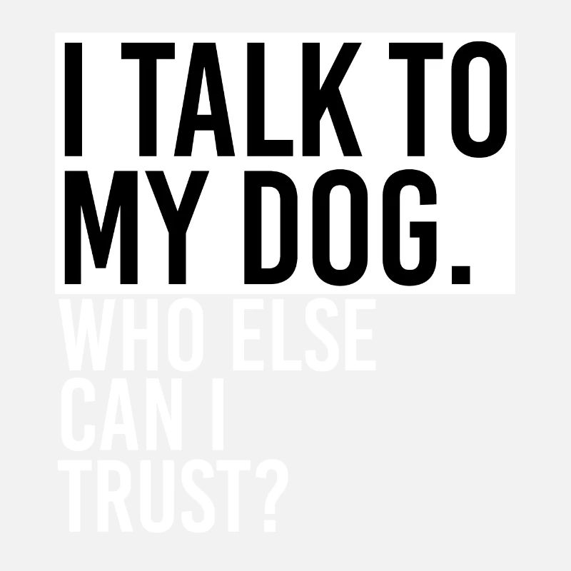 Rede mit Hund