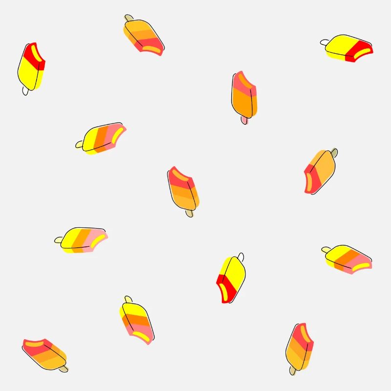 Eis am Stiel in viele Farben als Geschenk Idee