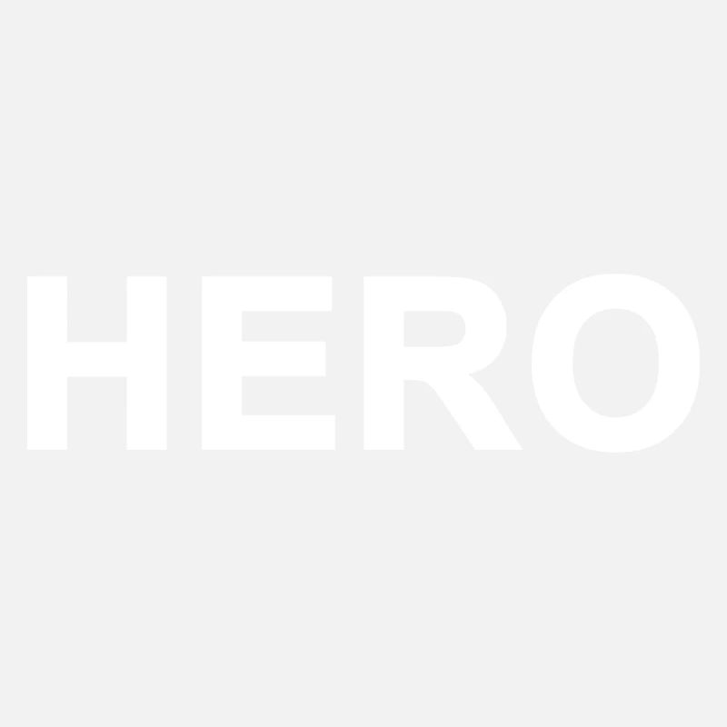 Big Bold Hero White Text