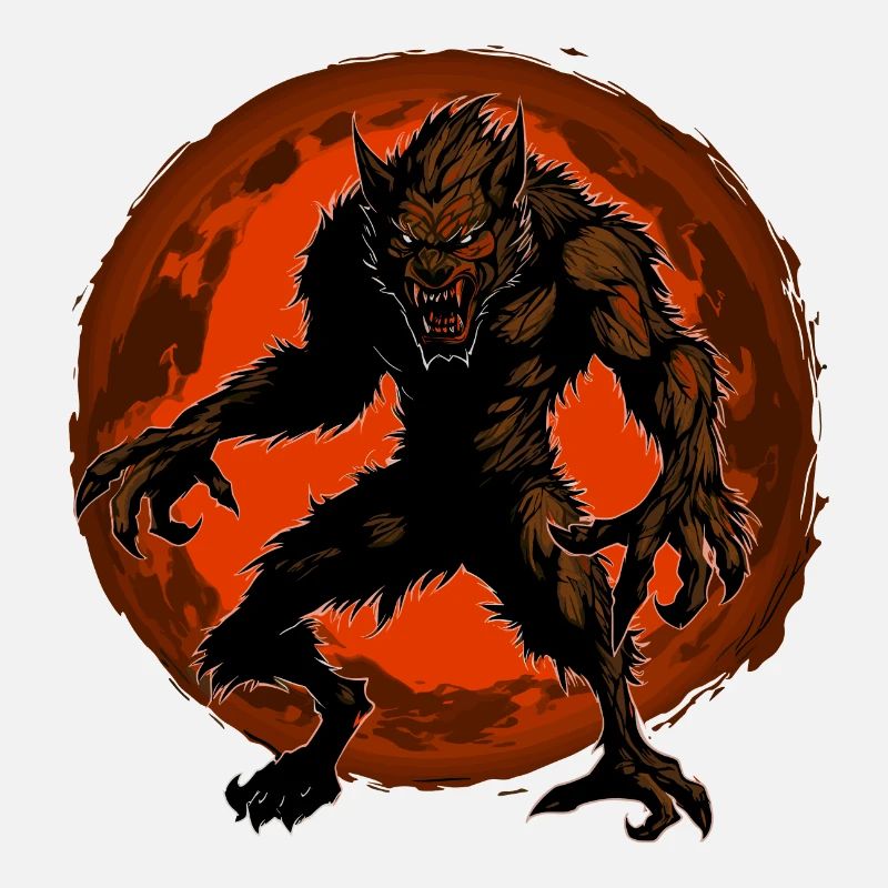 Werwolf Halloween Wolf Wolfsrudel